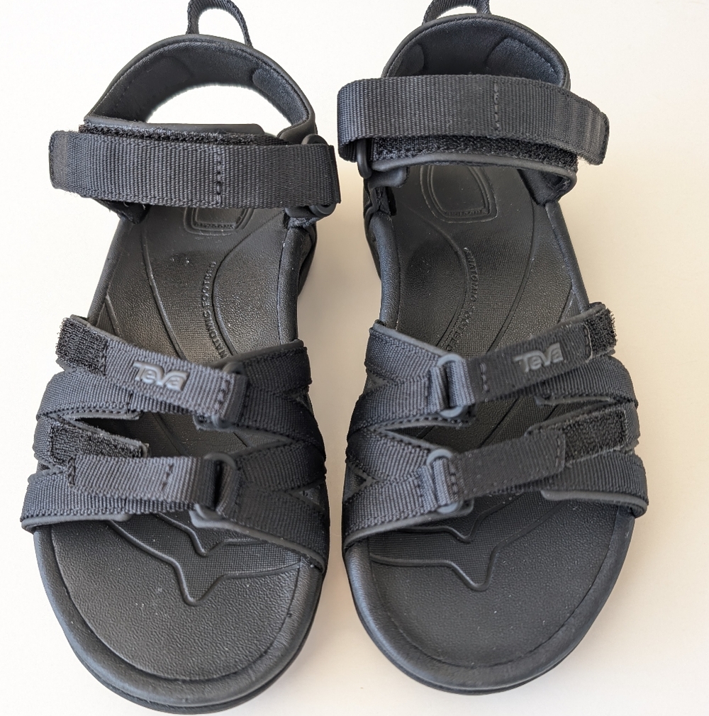 Teva Tirra Women's Sport Sandals Black EU 36 US 5 WORN ONCE, LIKE NEW